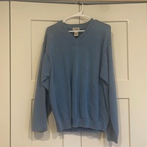 LLBean Mens V Neck Sweater